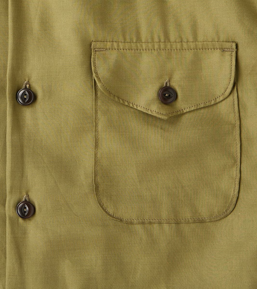Jove - Japanese Cotton Tencel Twill - Olive