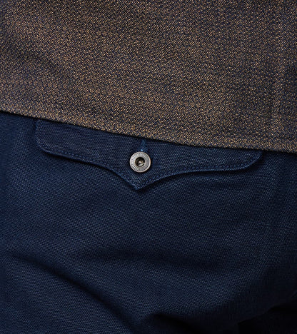 Workers Chino - 14oz Japanese Military Slub Canvas - Navy