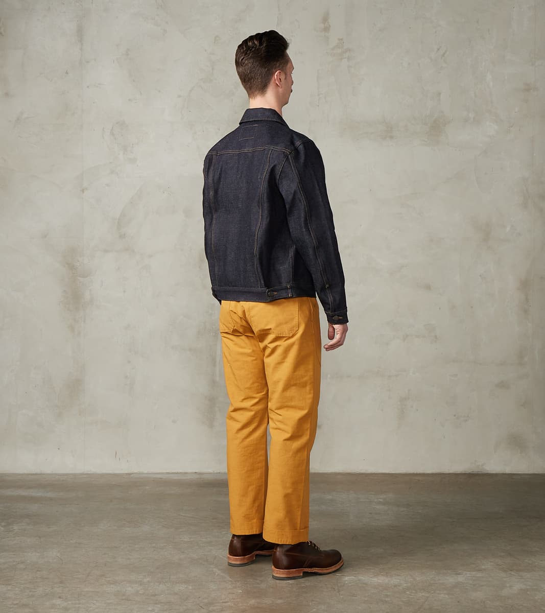 Classic Jacket - 15oz Japanese Unsinged Denim - Indigo