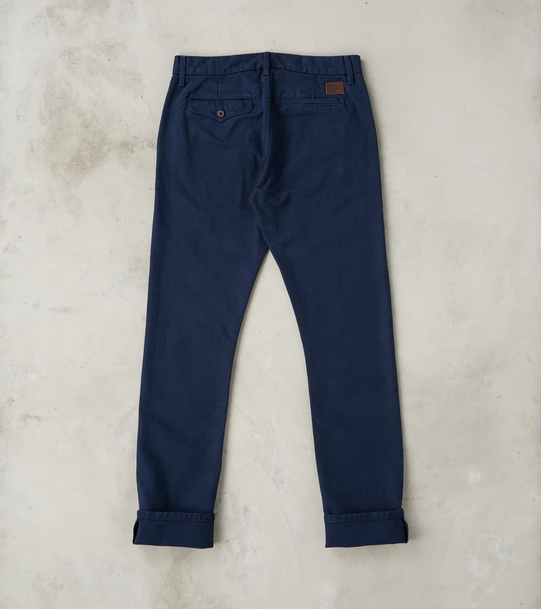 Workers Chino - 14oz Japanese Military Slub Canvas - Navy