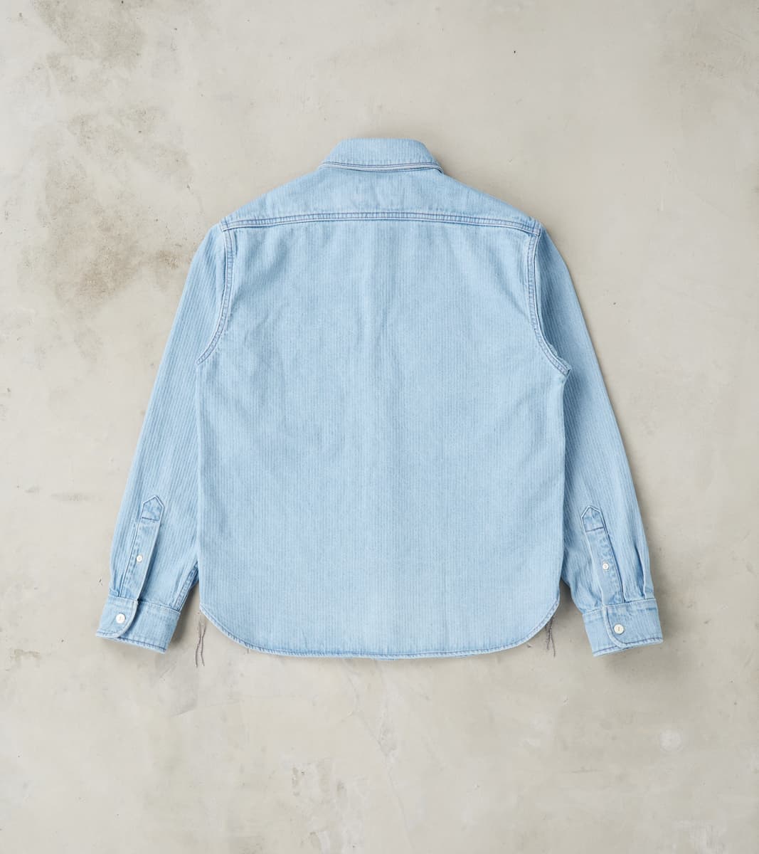 Rancho - Japanese Bedford Cord - Bleach Indigo