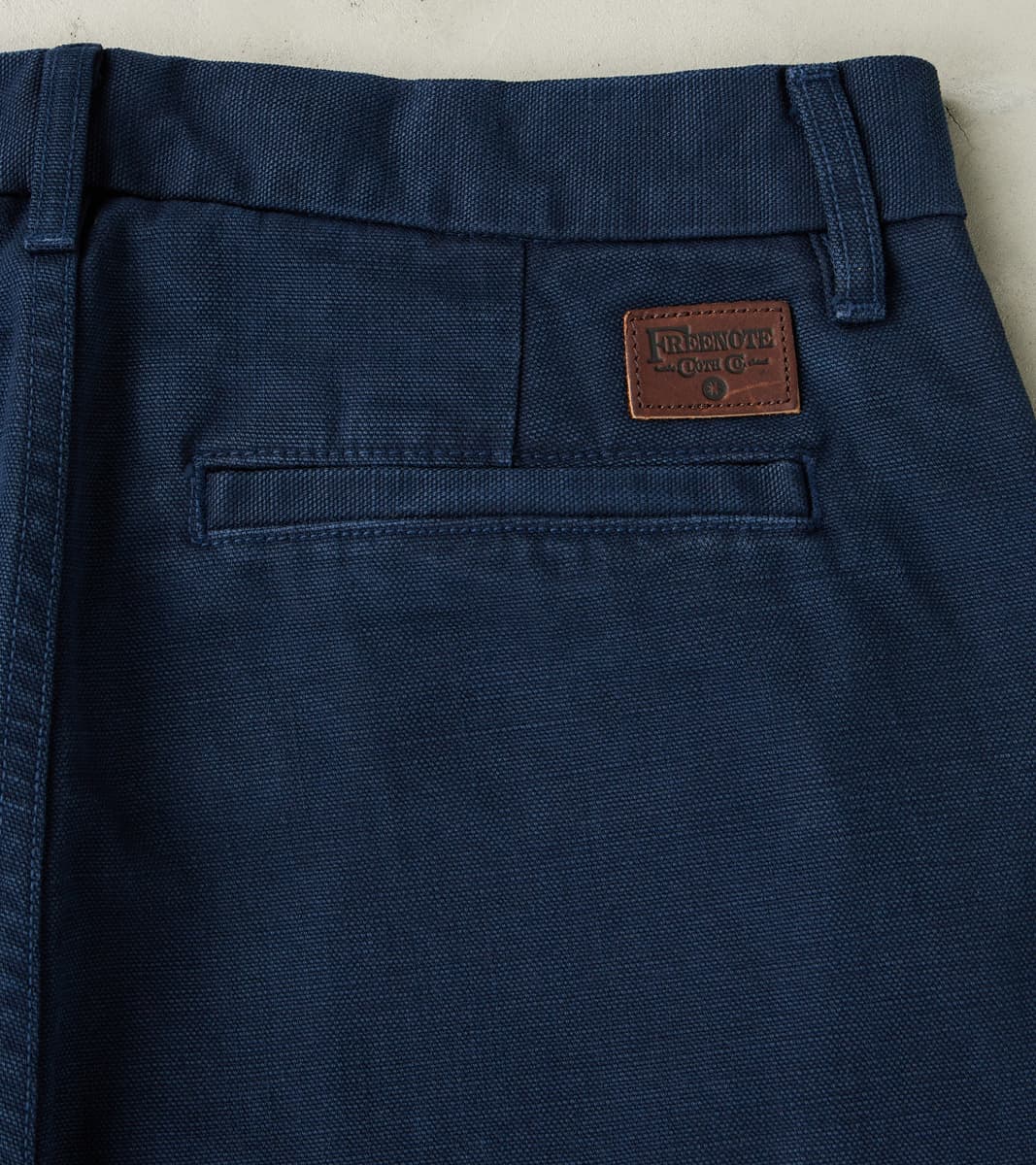 Workers Chino - 14oz Japanese Military Slub Canvas - Navy