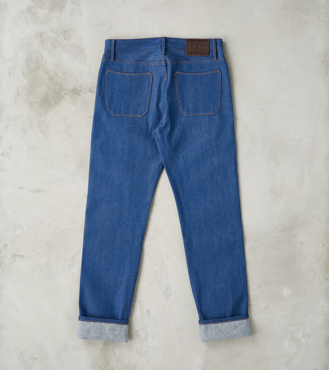 Portola - Classic Tapered - 12oz Vintage Blue Broken Twill