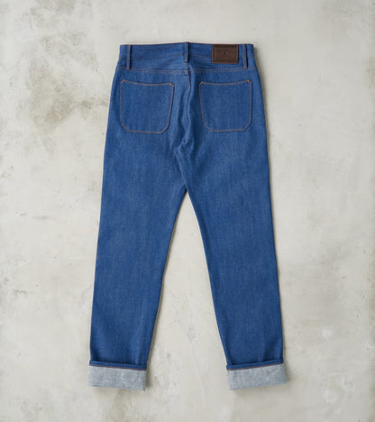 Portola - Classic Tapered - 12oz Vintage Blue Broken Twill