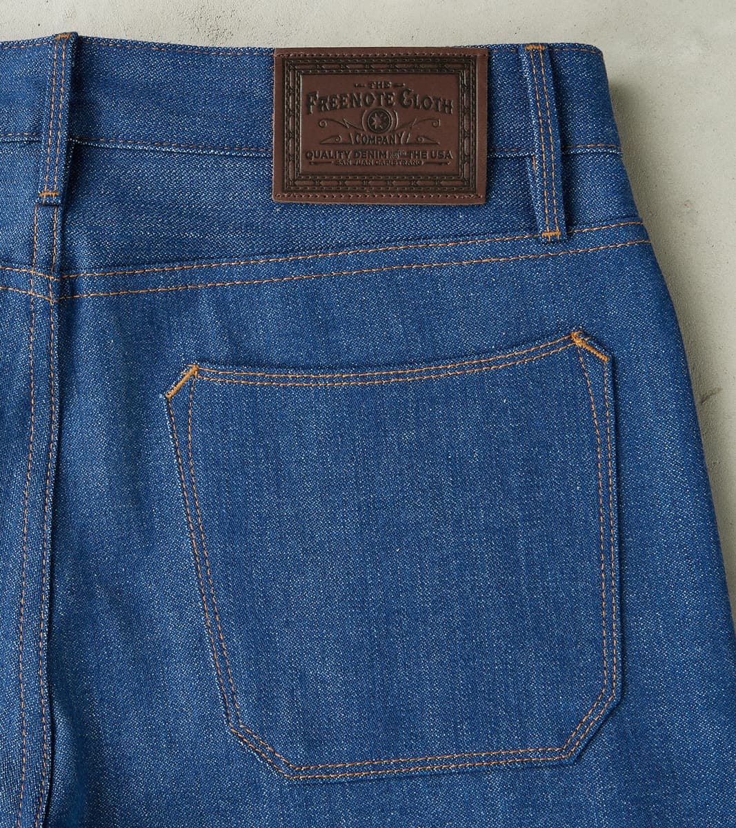 Portola - Classic Tapered - 12oz Vintage Blue Broken Twill