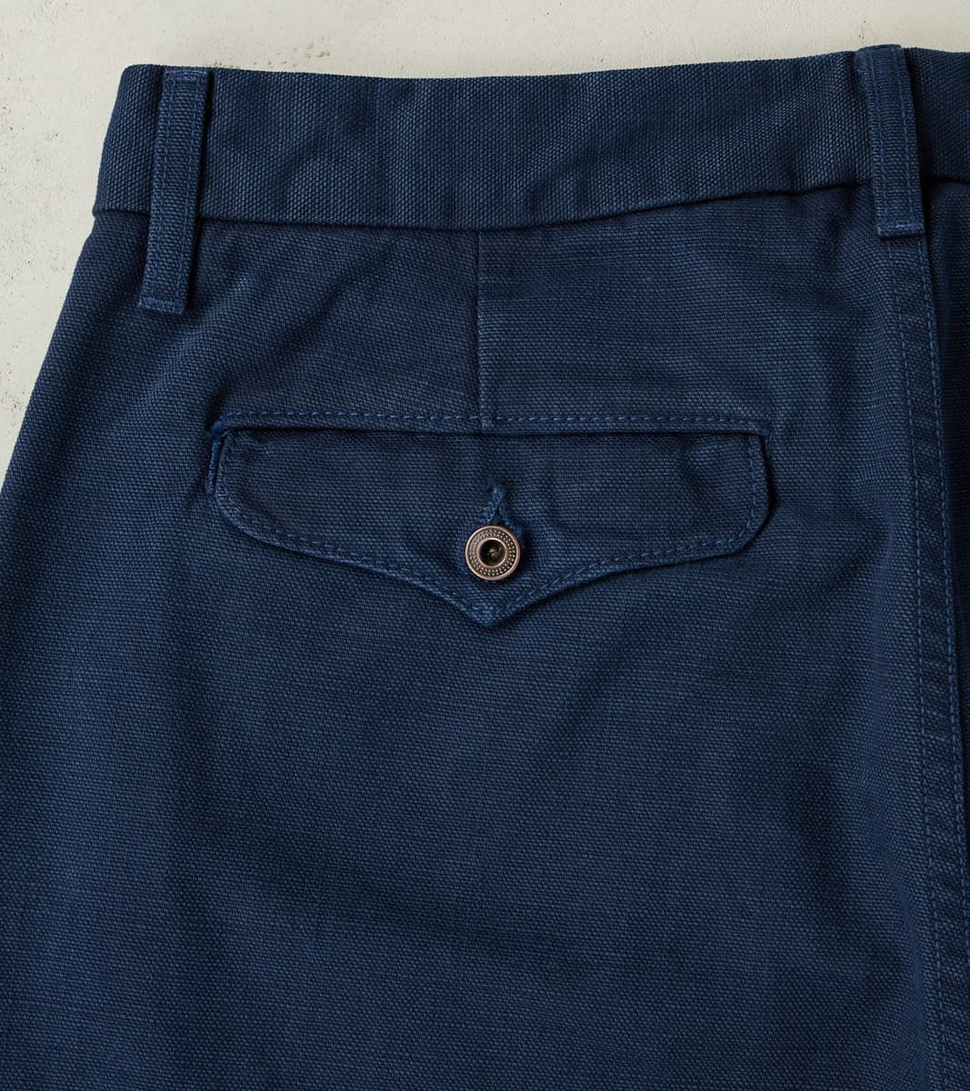 Workers Chino - 14oz Japanese Military Slub Canvas - Navy