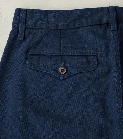 Workers Chino - 14oz Japanese Military Slub Canvas - Navy