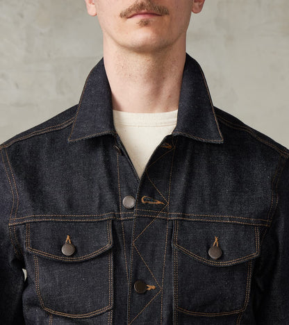Classic Jacket - 15oz Japanese Unsinged Denim - Indigo