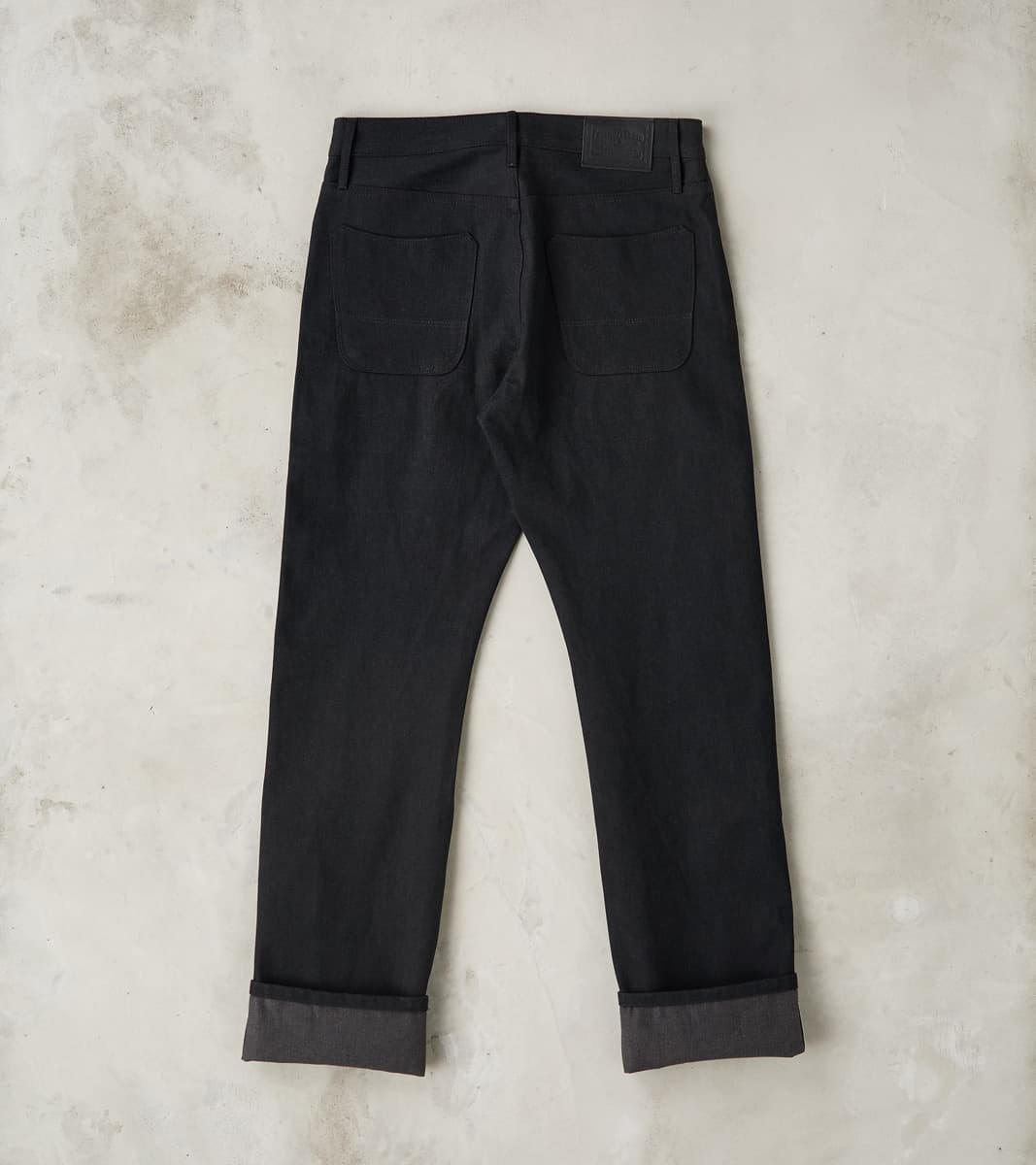 Belford - Straight - 14.25oz Black x Grey