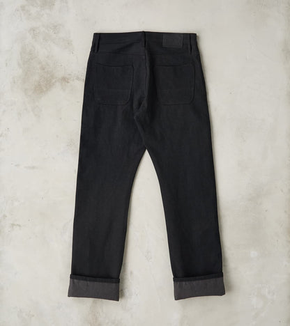 Belford - Straight - 14.25oz Black x Grey