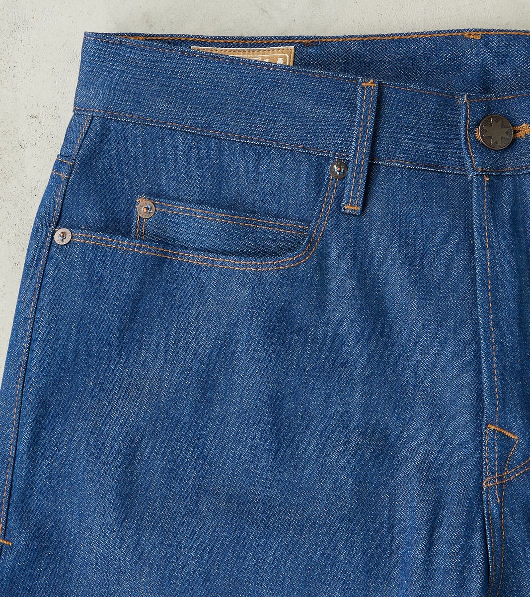 Portola - Classic Tapered - 12oz Vintage Blue Broken Twill