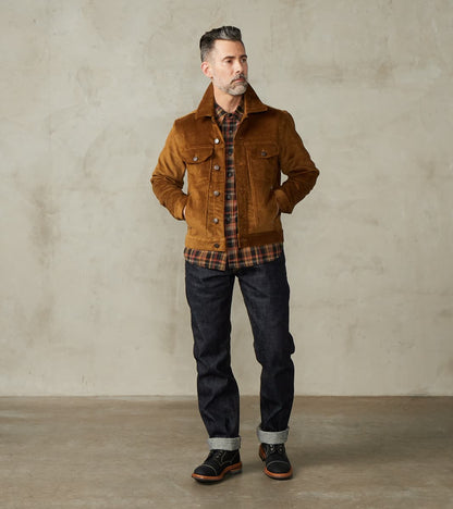 Freenote Cloth Classic Jacket - Japanese Corduroy - Gold