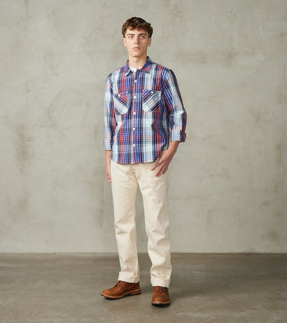 Dayton - Japanese Broadcloth - Bonneville Blue Check