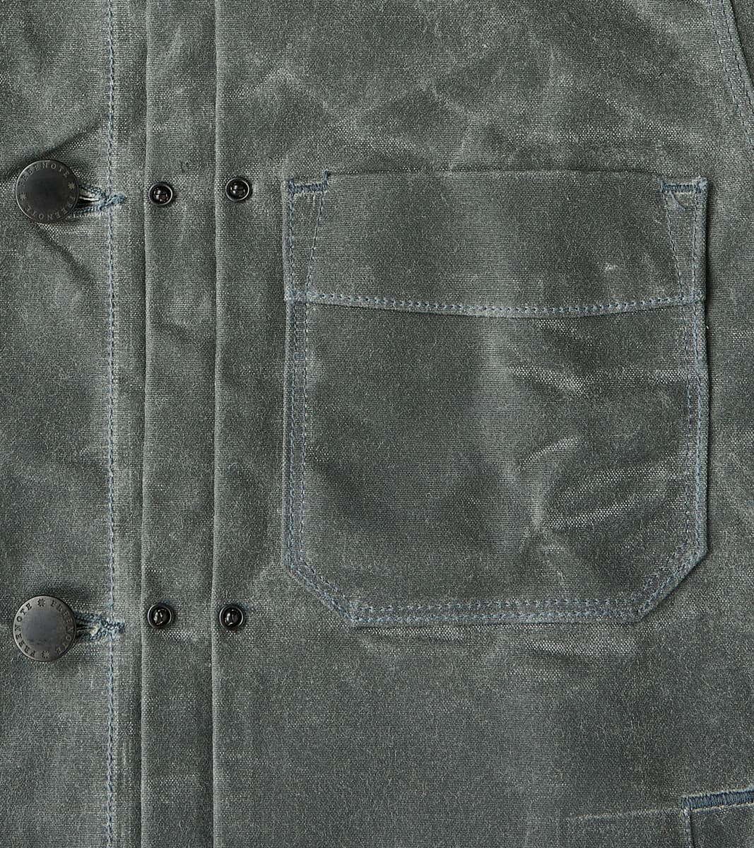 Riders Jacket - 10oz Martexin Waxed Army Duck - Charcoal