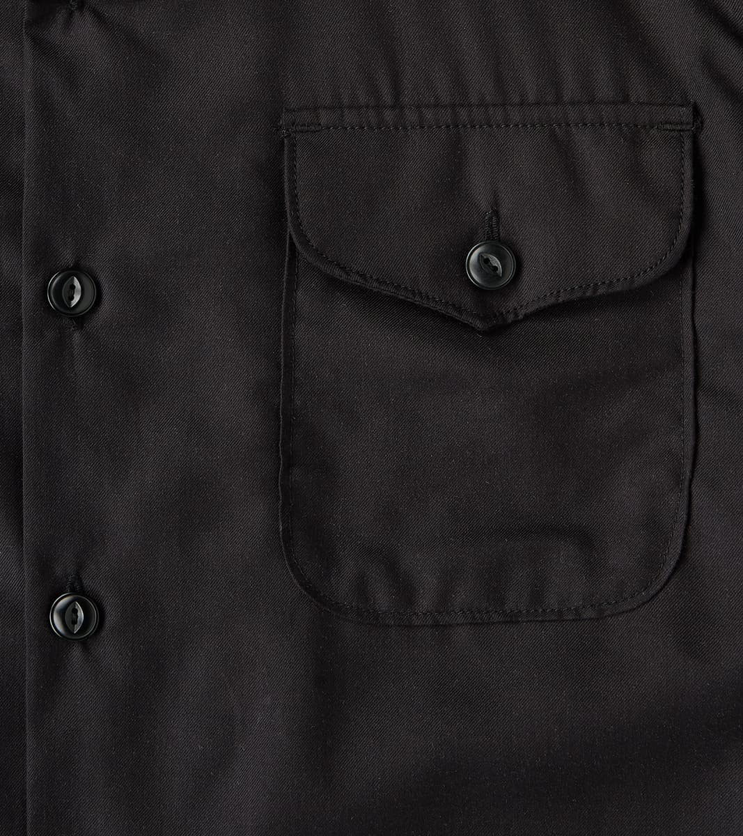 Jove - Japanese Cotton Tencel Twill - Black