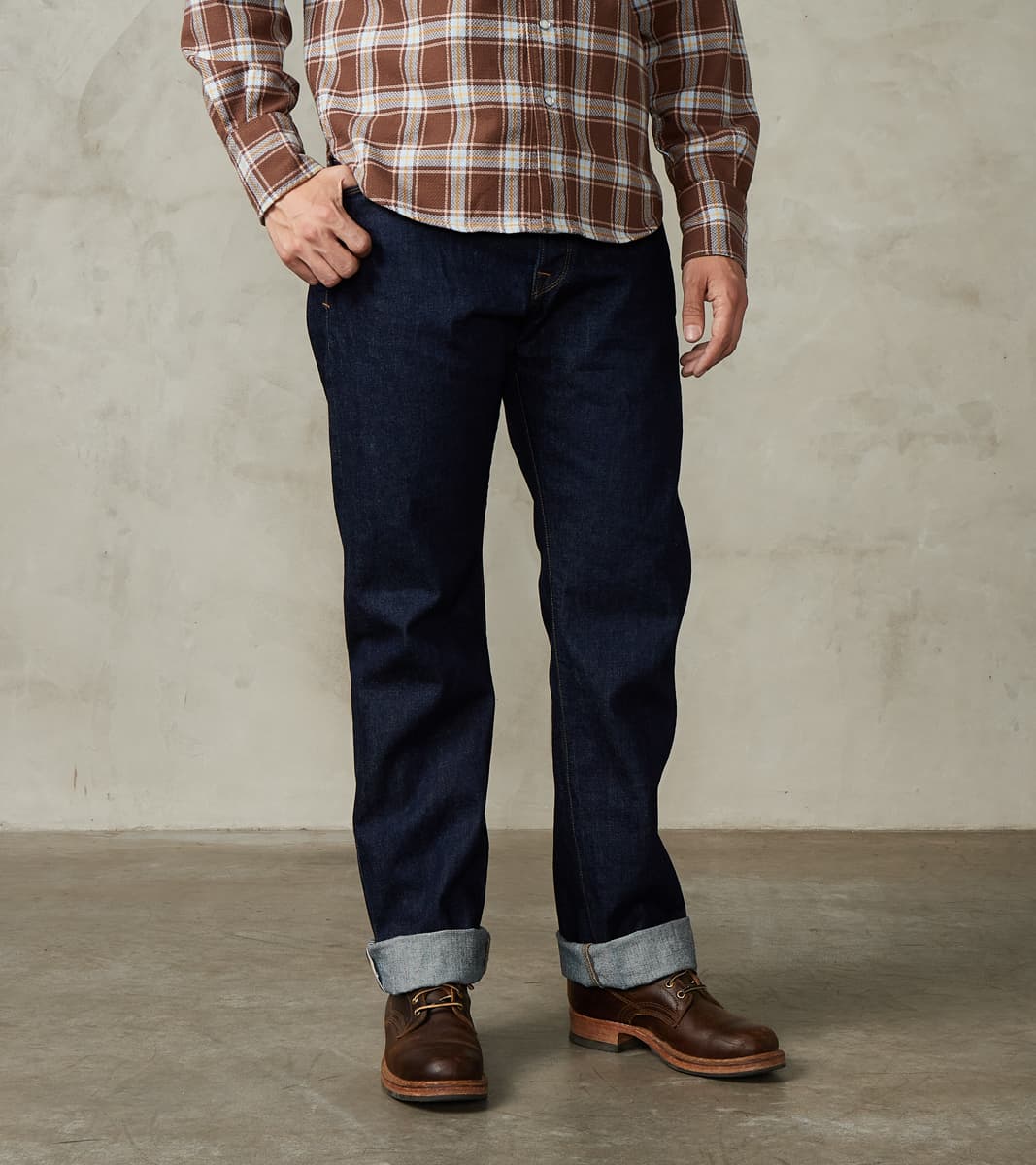Freenote Cloth Belford - Straight - 14oz Blue Indigo 50's Denim