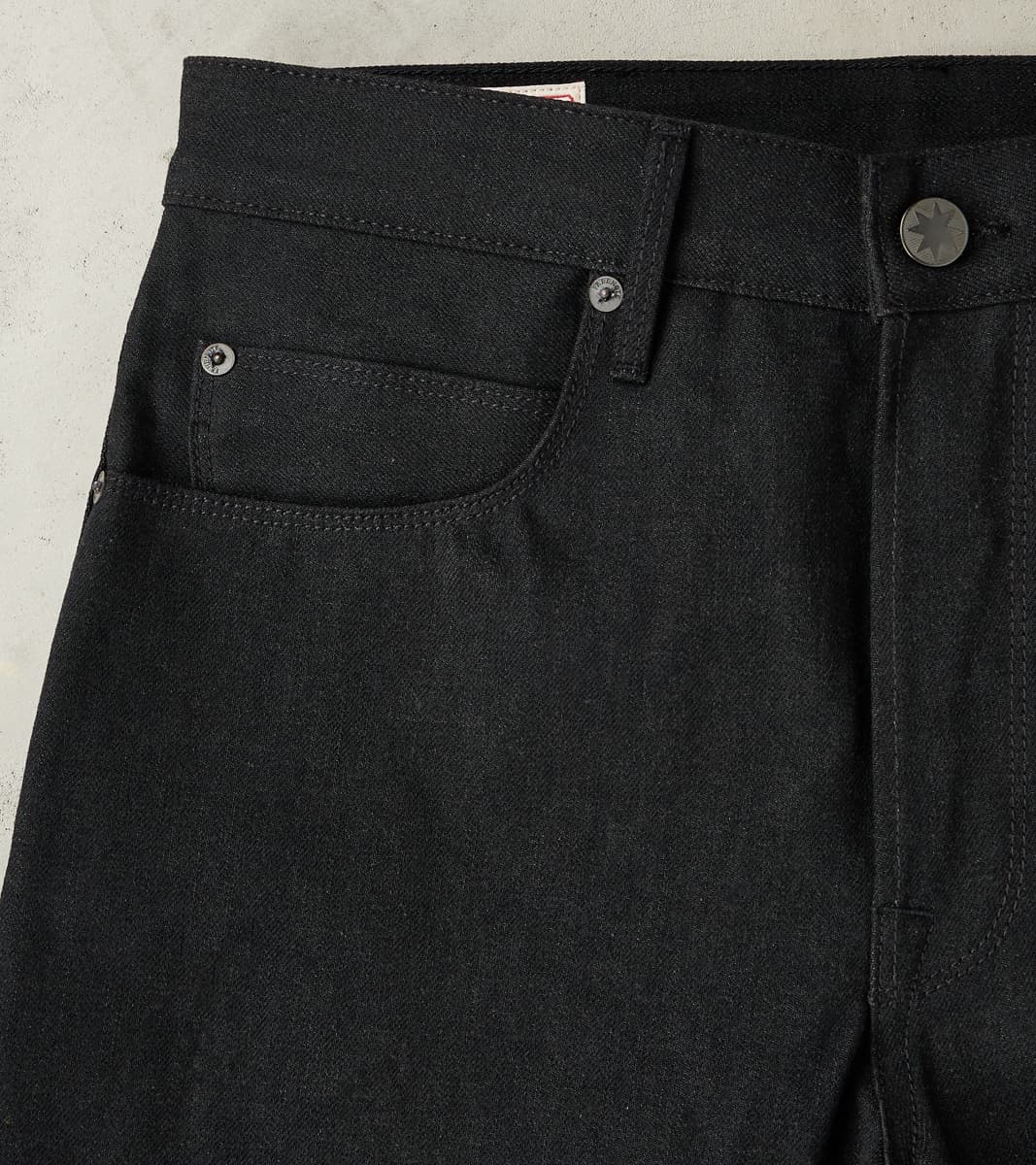 Belford - Straight - 14.25oz Black x Grey