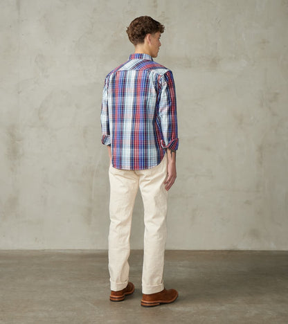 Dayton - Japanese Broadcloth - Bonneville Blue Check
