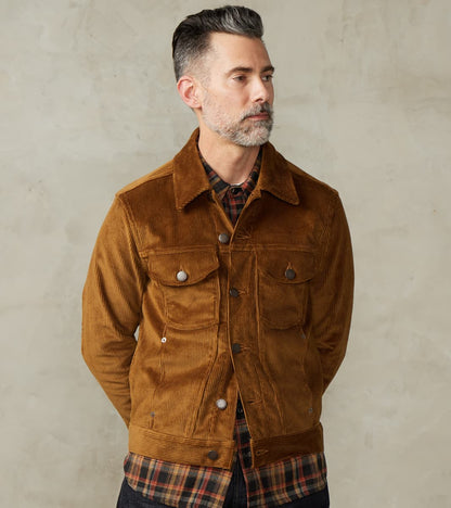 Classic Jacket - Japanese Corduroy - Gold