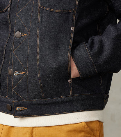 Classic Jacket - 15oz Japanese Unsinged Denim - Indigo