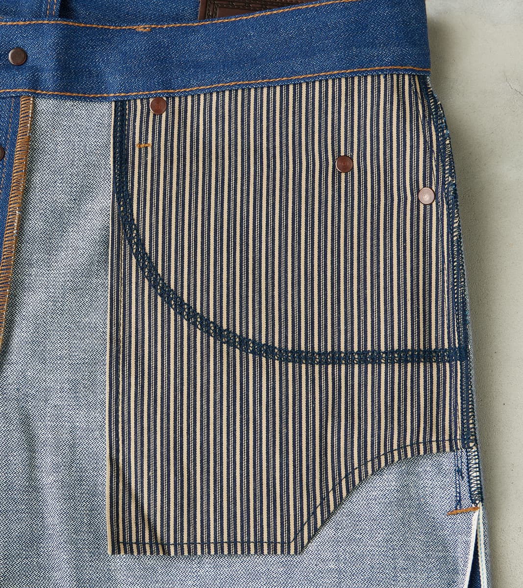 Portola - Classic Tapered - 12oz Vintage Blue Broken Twill