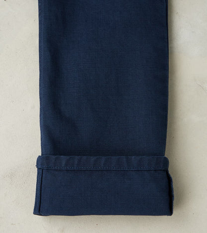 Workers Chino - 14oz Japanese Military Slub Canvas - Navy