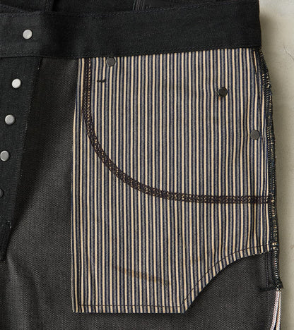 Belford - Straight - 14.25oz Black x Grey