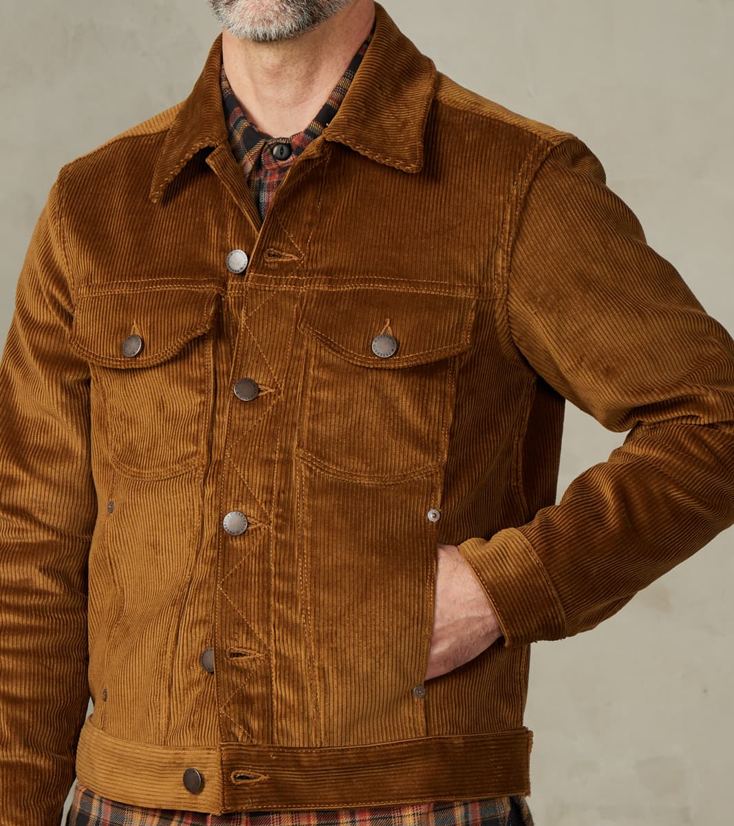 Classic Jacket - Japanese Corduroy - Gold