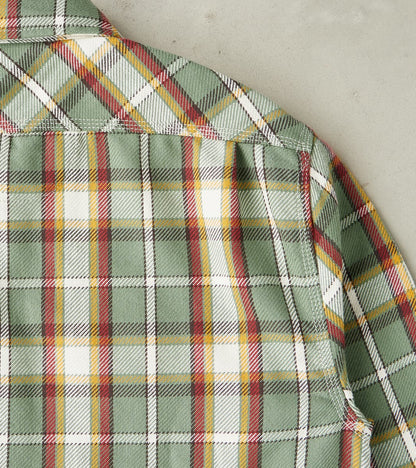 Wells - Japanese Twill - Aloe Green Plaid