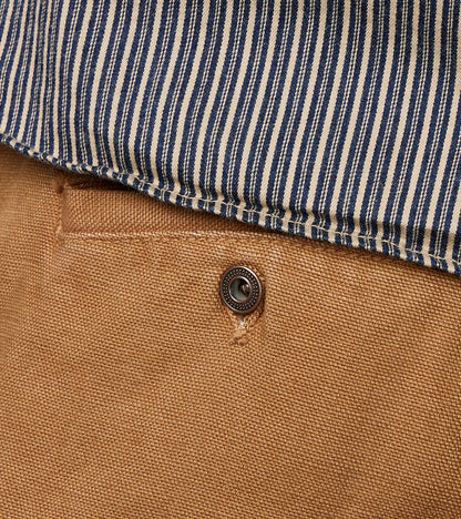 Deck Pant - 14oz Japanese Military Slub Canvas - Tan