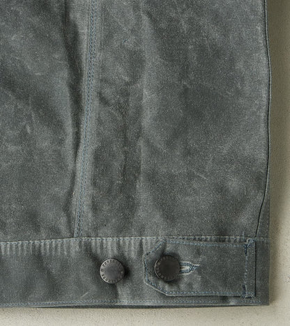 Riders Jacket - 10oz Martexin Waxed Army Duck - Charcoal