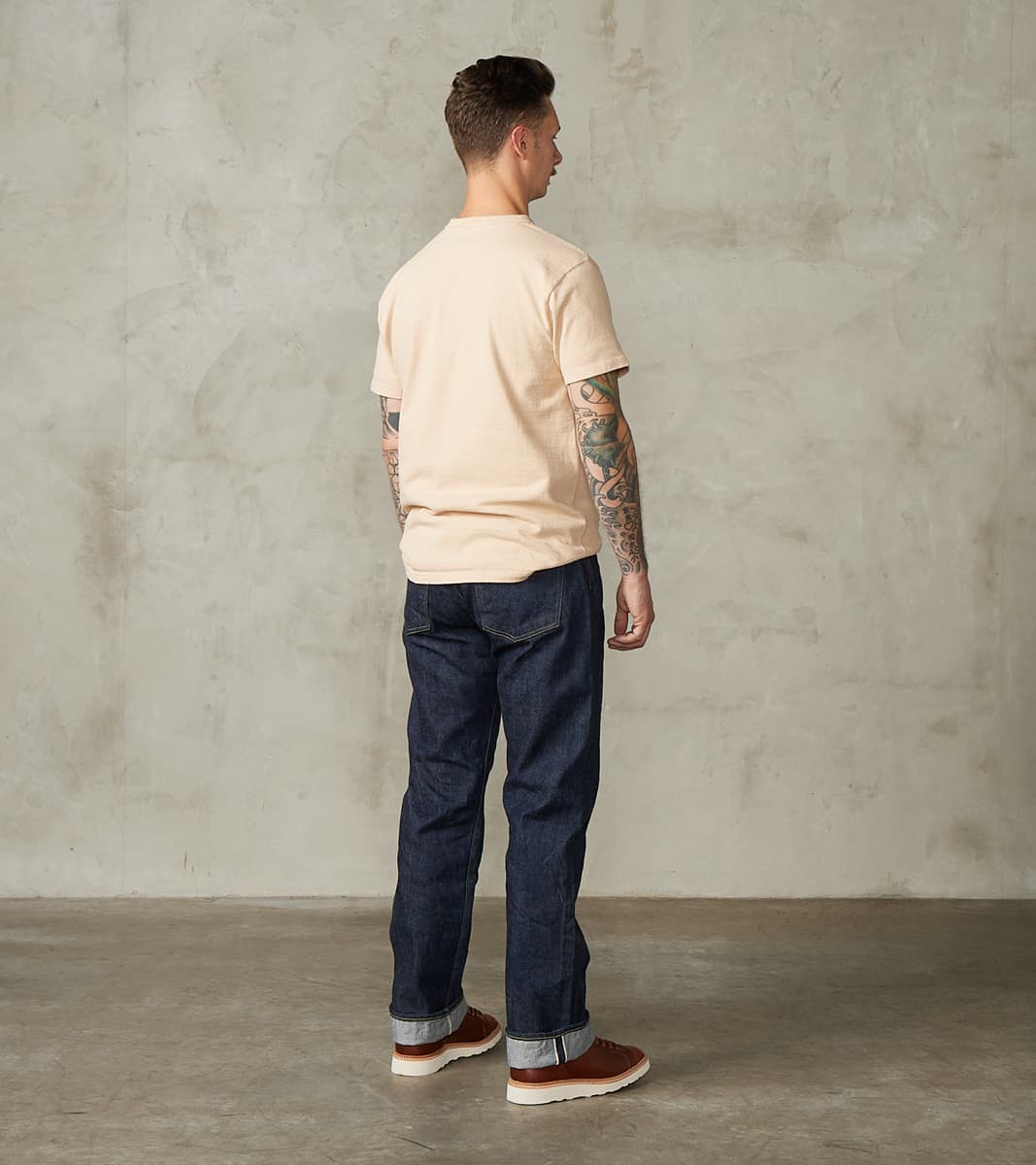 SJST-SC01 Japanese Cotton Short Sleeve T-Shirt - Kuri Light