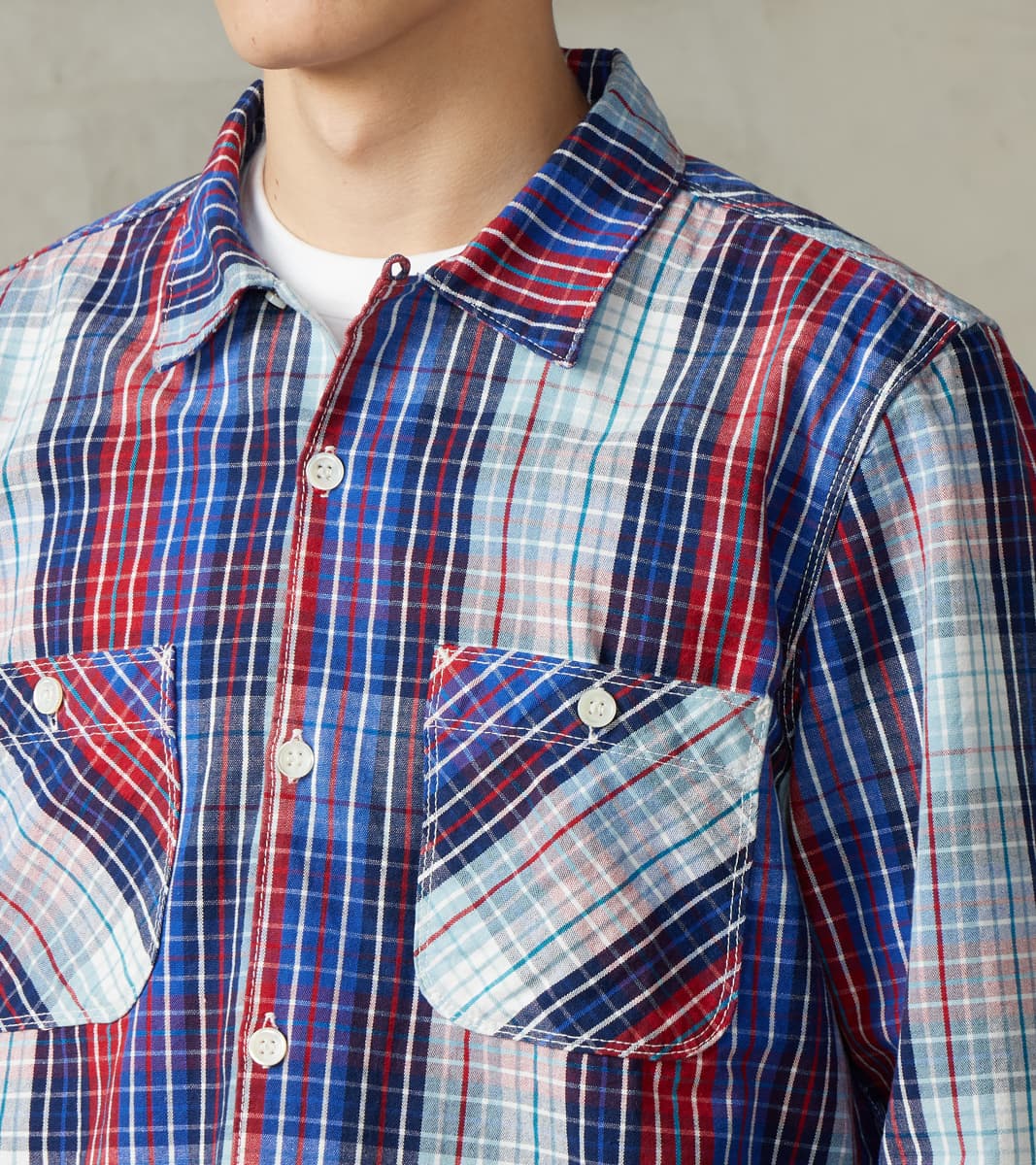 Dayton - Japanese Broadcloth - Bonneville Blue Check