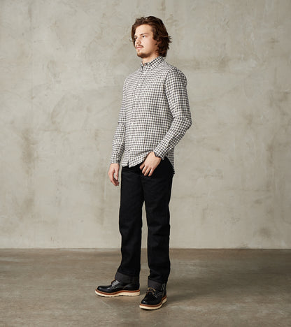 Belford - Straight - 14.25oz Black x Grey