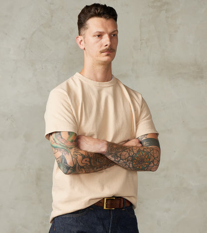 Samurai - SJST-SC01 Japanese Cotton Short Sleeve T-Shirt - Kuri Light