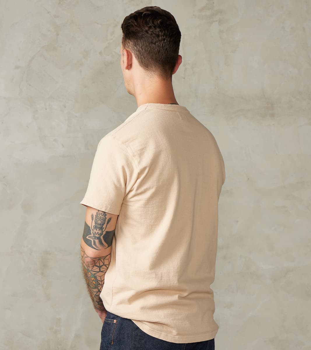 SJST-SC01 Japanese Cotton Short Sleeve T-Shirt - Kuri Light