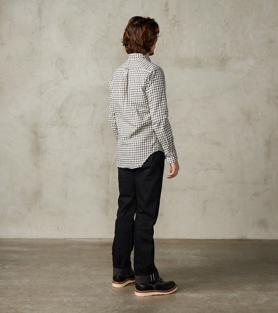 Belford - Straight - 14.25oz Black x Grey