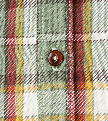 Wells - Japanese Twill - Aloe Green Plaid