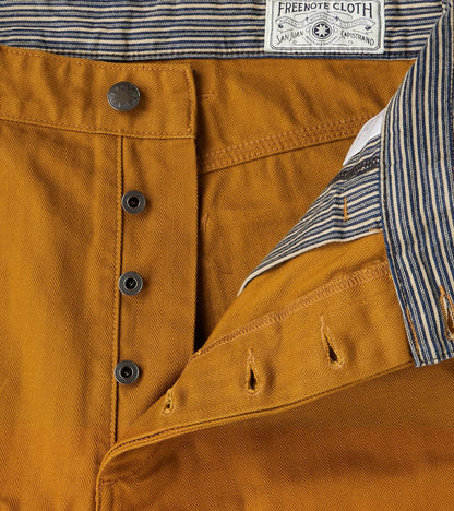 Ortega Pant - 13oz Japanese Herringbone Twill - Rust