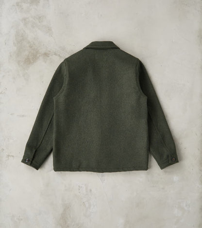 Midway - Japanese Melton Wool - Olive