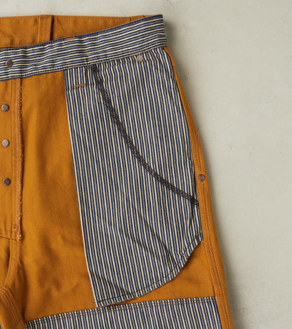 Ortega Pant - 13oz Japanese Herringbone Twill - Rust