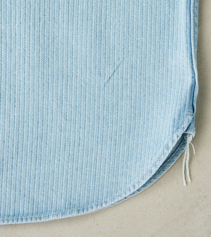 Rancho - Japanese Bedford Cord - Bleach Indigo