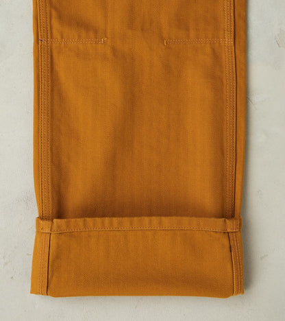 Ortega Pant - 13oz Japanese Herringbone Twill - Rust