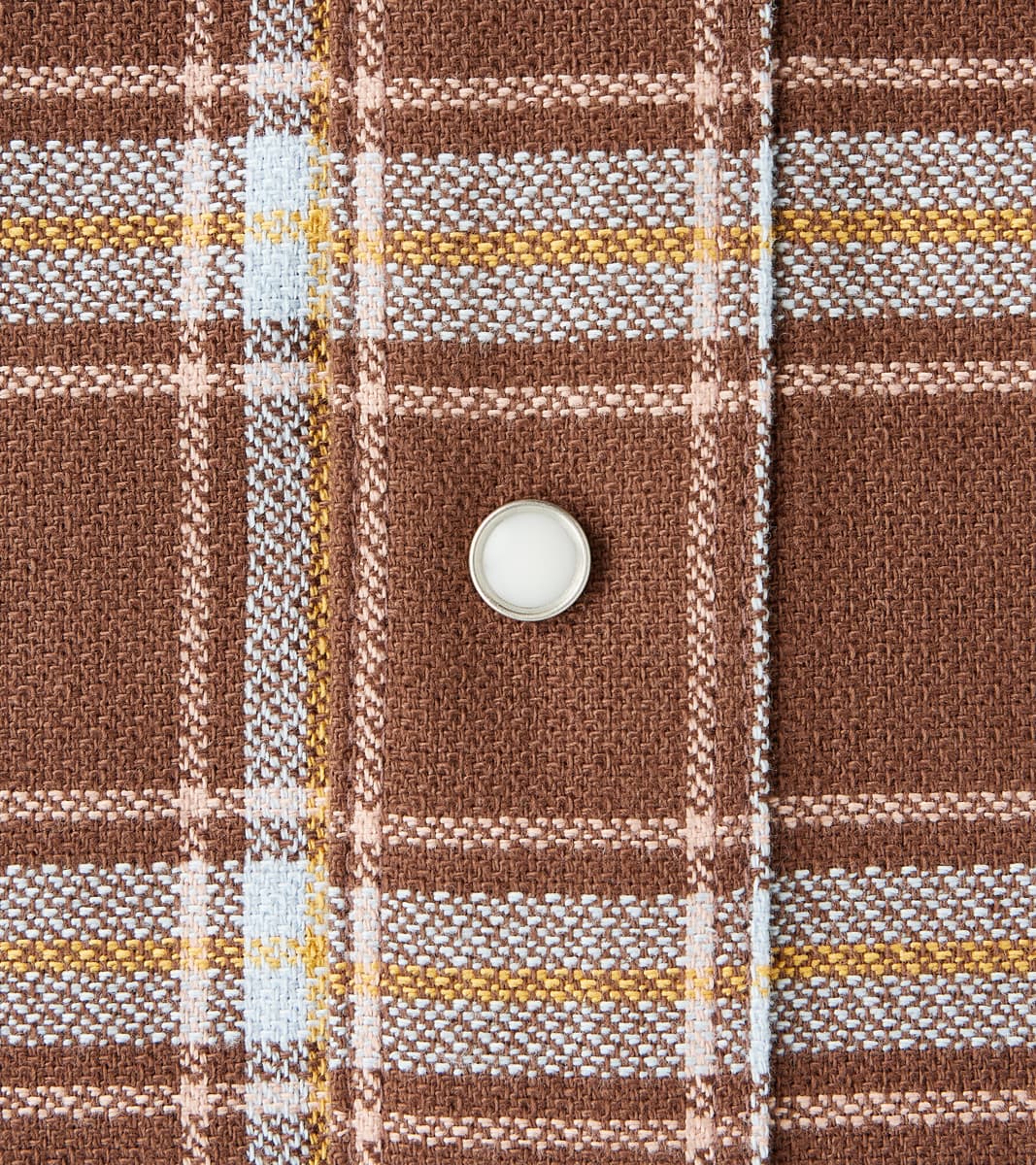 Western Scout - Archive Japanese Twill - Brown Plaid