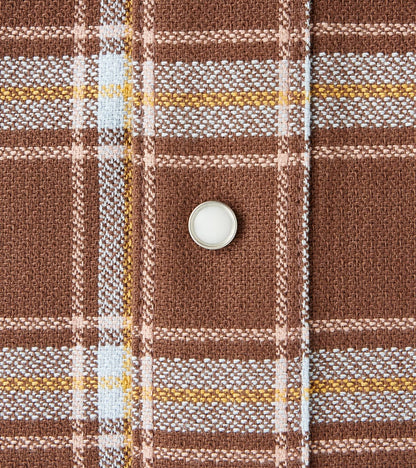 Western Scout - Archive Japanese Twill - Brown Plaid