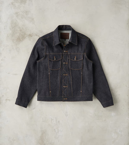 Freenote Cloth Classic Jacket - 15oz Japanese Unsinged Denim - Indigo