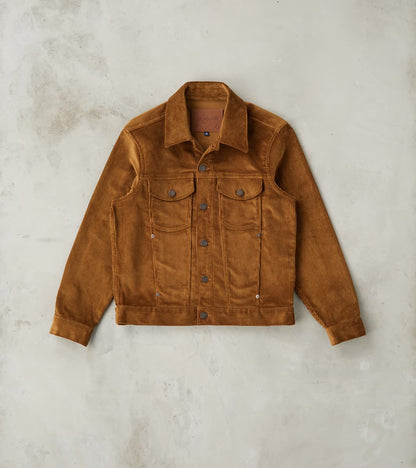 Freenote Cloth Classic Jacket - Japanese Corduroy - Gold
