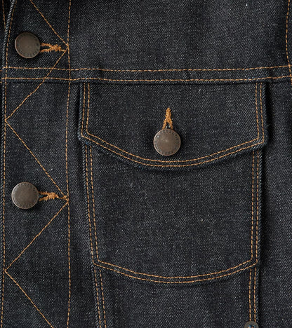 Classic Jacket - 15oz Japanese Unsinged Denim - Indigo