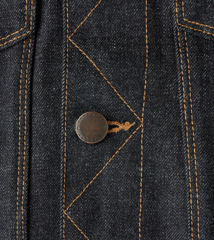 Classic Jacket - 15oz Japanese Unsinged Denim - Indigo
