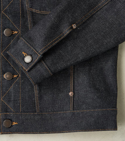 Classic Jacket - 15oz Japanese Unsinged Denim - Indigo